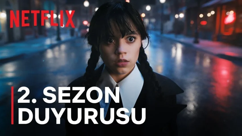 Netflix’in Popüler Dizisi Wednesday 2. Sezonu ile Geri Dönüyor